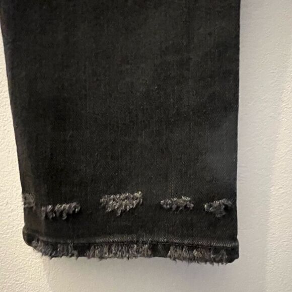 AG Jeans The Tellis Modern Slim Vapor Wash Distressed Black, size 30, NWT - Picture 7 of 8